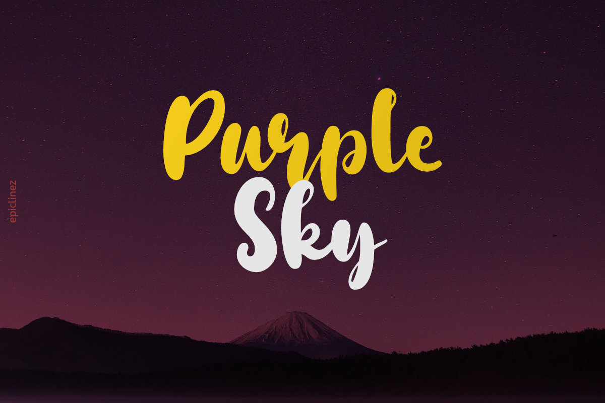 Purple Sky